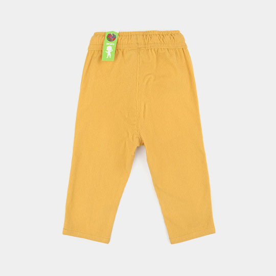Infant Boys Corduroy Pant My Lead-Yellow