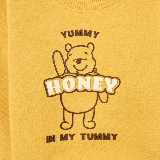 Infant Boys Fleece Sweatshirt Character-Yellow