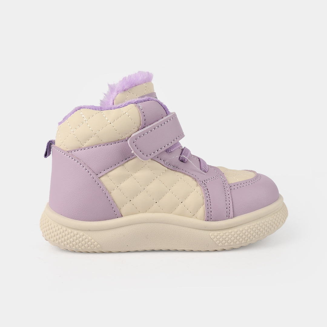 Girls Boots Z021-Purple