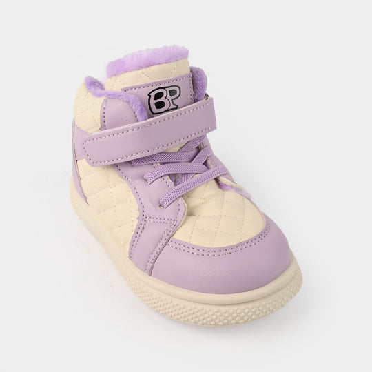 Girls Boots Z021-Purple