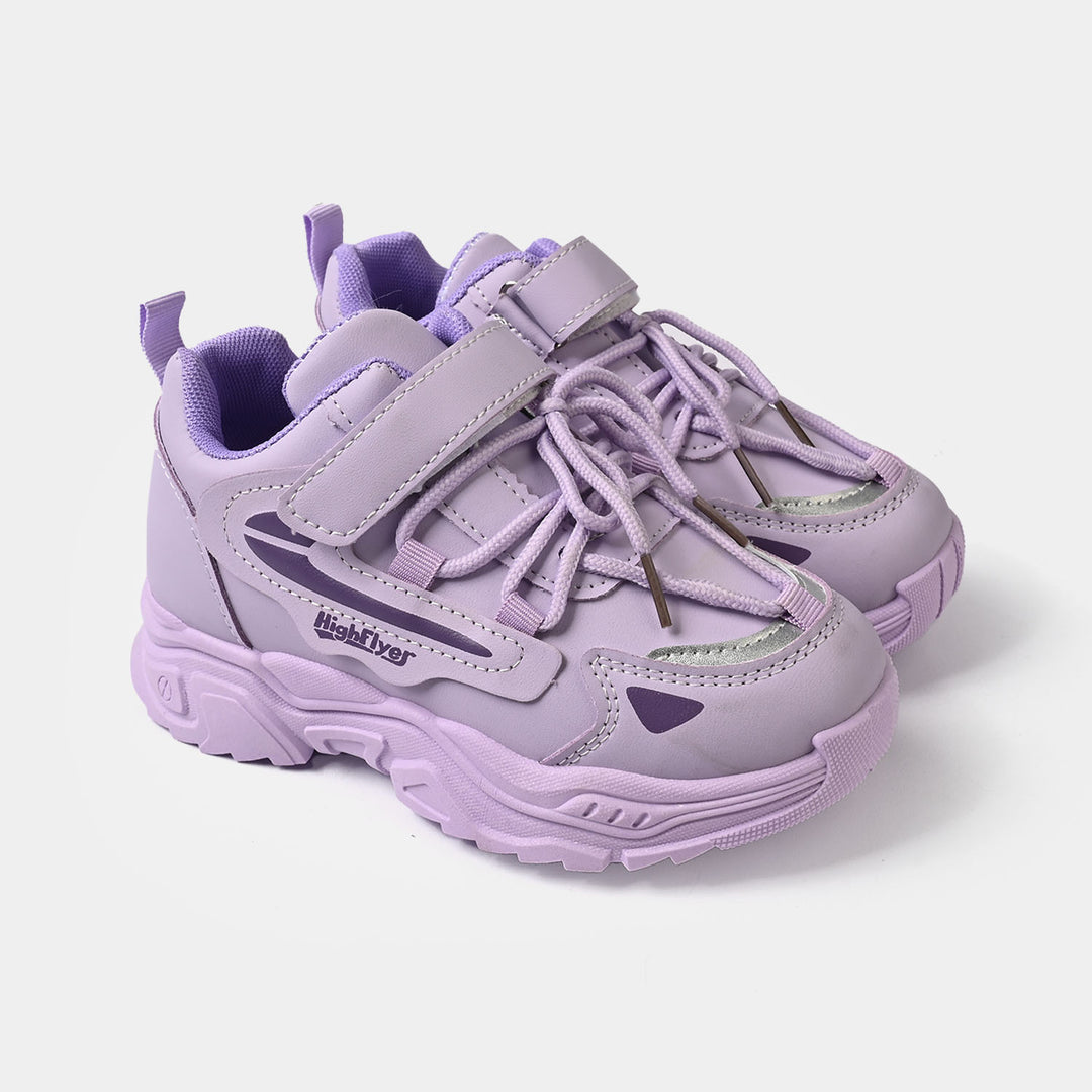 Girls Joggers 007-2-PURPLE