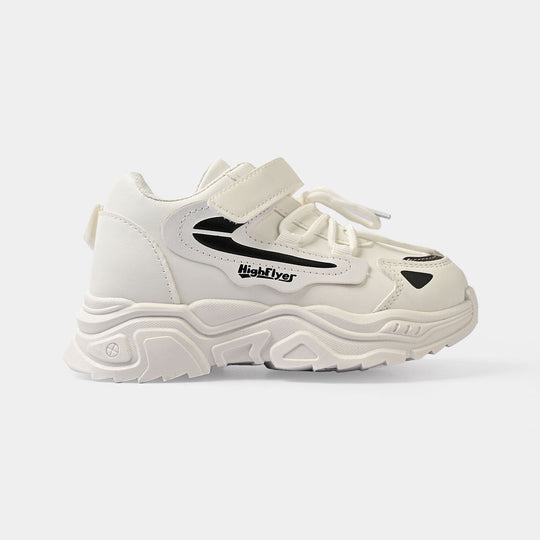 Girls Joggers 007-2-White