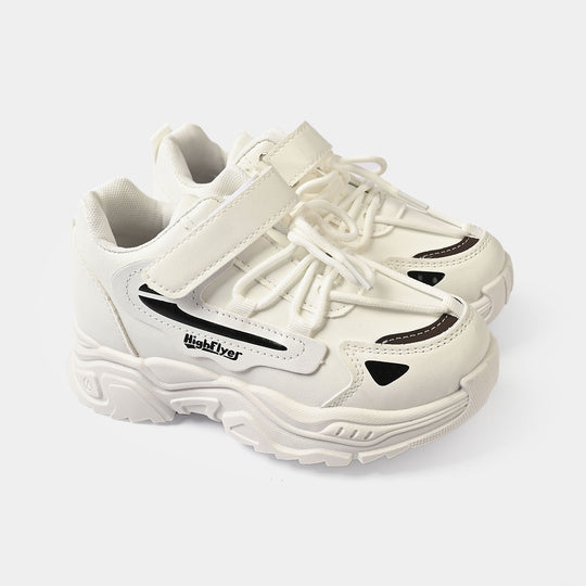 Girls Joggers 007-2-White