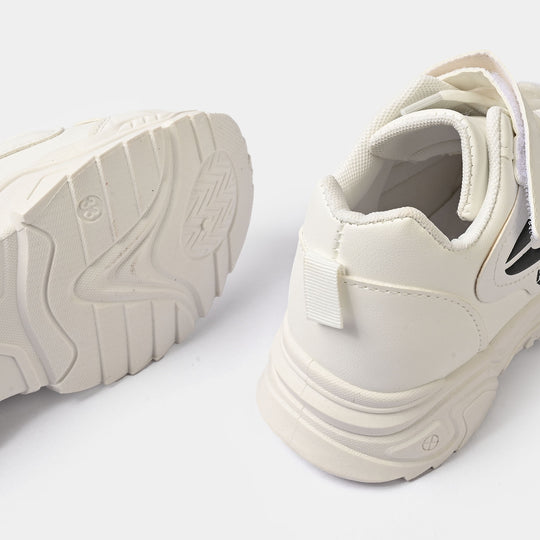 Girls Joggers 007-2-White