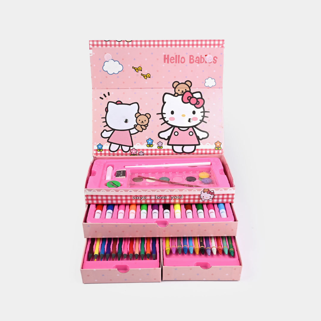 Character Theme Color Kit for Kids | 54Pcs