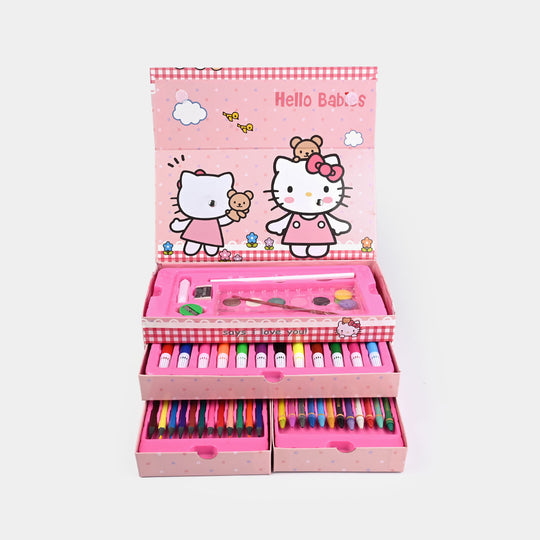Character Theme Color Kit for Kids | 54Pcs