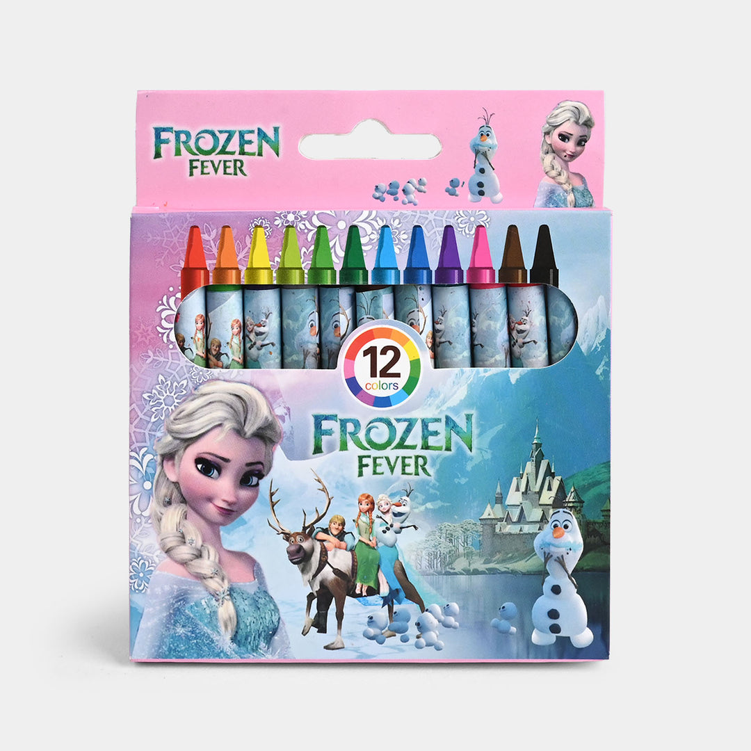 12-Color Crayon Set