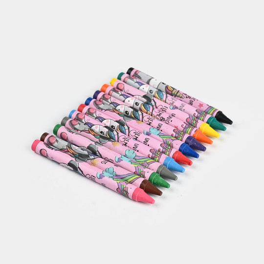 12-Color Crayon Set
