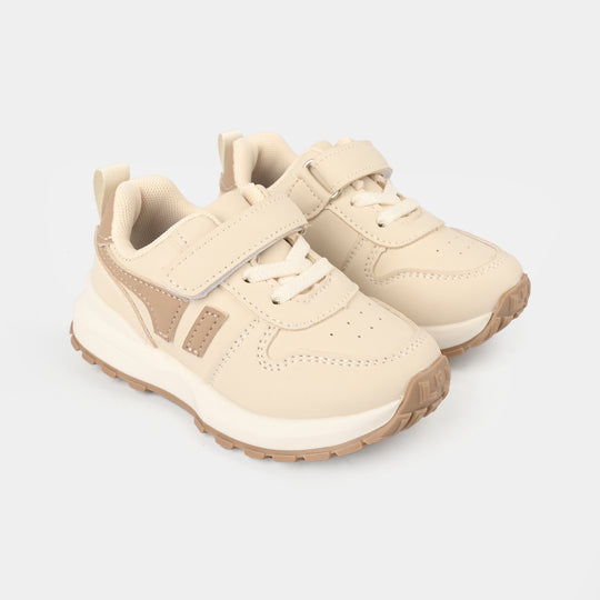Girls Joggers 1528-BEIGE