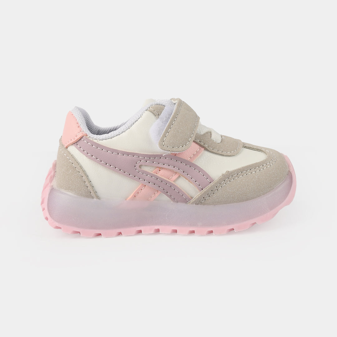 Girls Joggers 3352-Beige/Purple