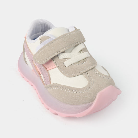 Girls Joggers 3352-Beige/Purple