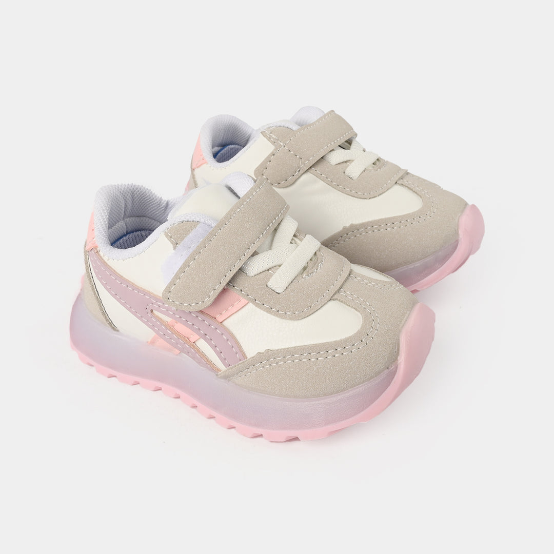 Girls Joggers 3352-Beige/Purple