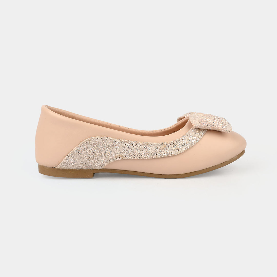 Girls Pumps 11-107-BEIGE