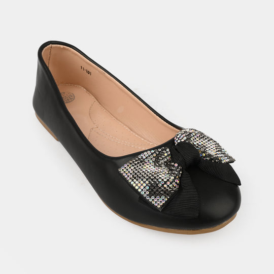 Girls Pumps 11-101-BLACK