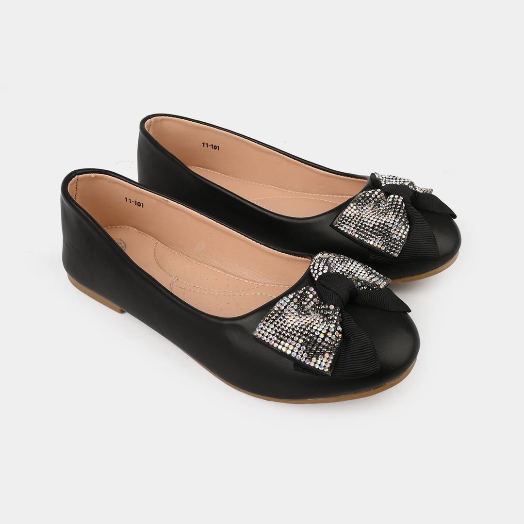 Girls Pumps 11-101-BLACK