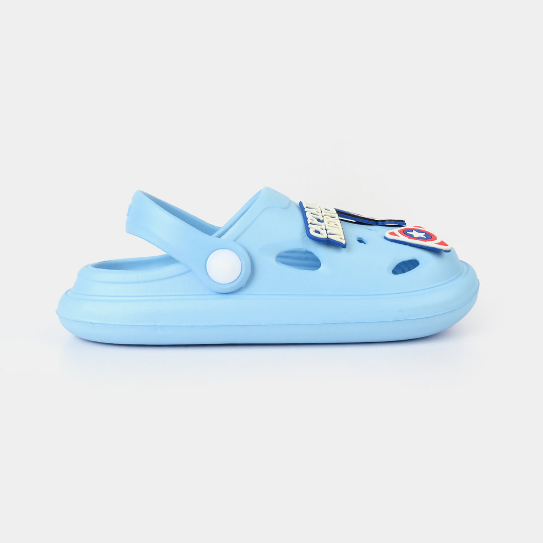 Boys Clogs 118-4-BLUE