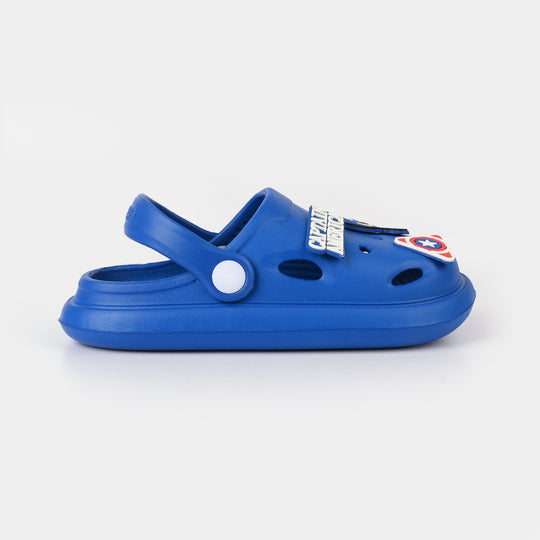 Boys Clogs 118-4-NAVY