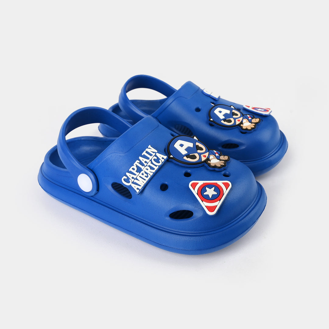 Boys Clogs 118-4-NAVY