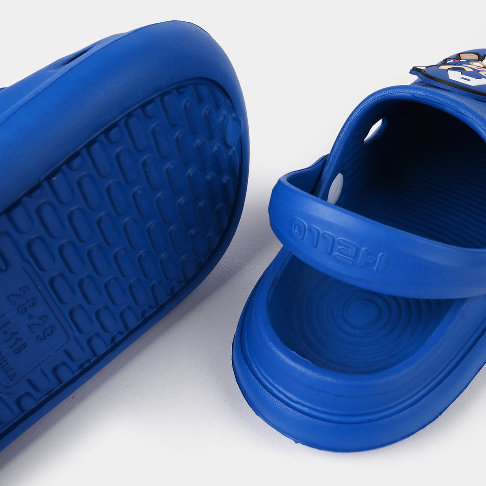 Boys Clogs 118-4-NAVY