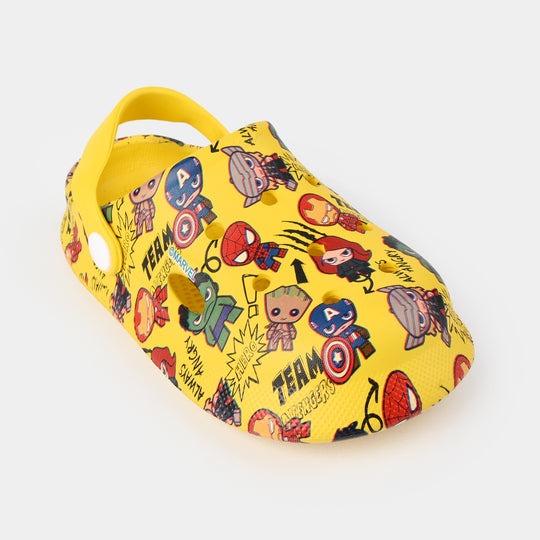 Boys Clogs 3501E - YELLOW
