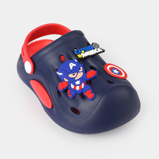 Boys Clogs B01233  NAVY