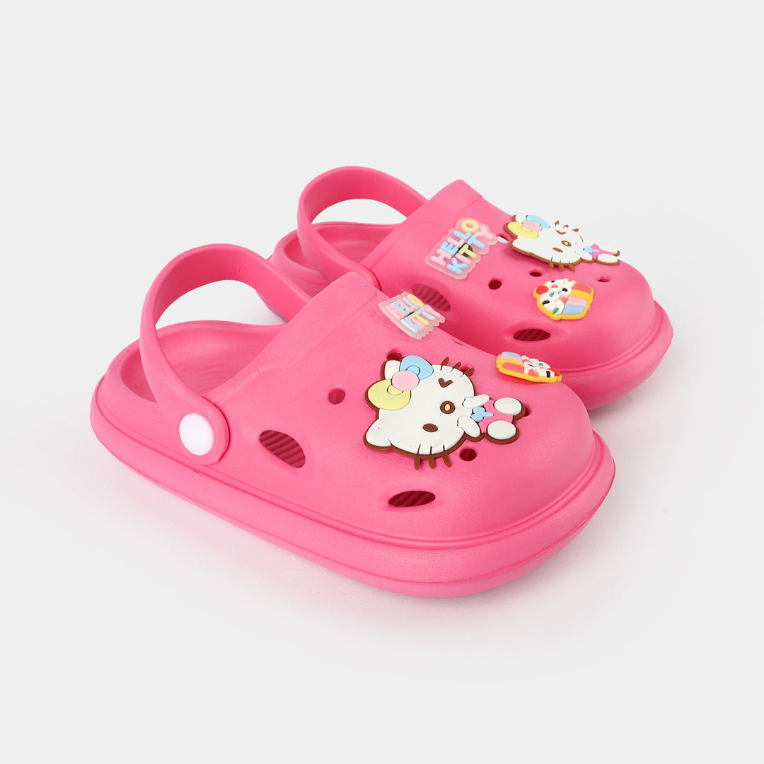 Girls Clogs 118-6-Fuchsia