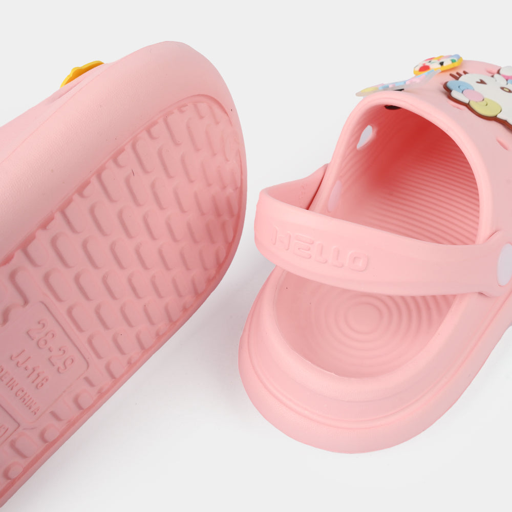 Girls Clogs 118-6-PINK