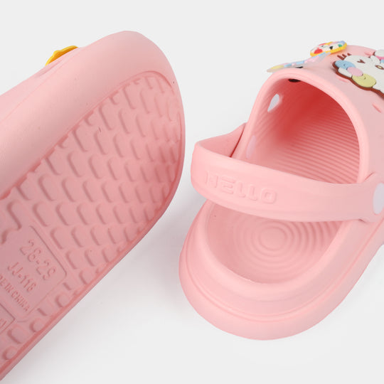 Girls Clogs 118-6-PINK