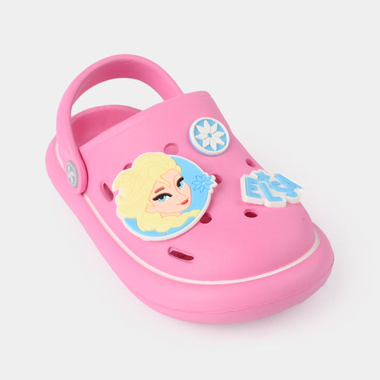 Girls Clogs 1012-13 - Fuchsia