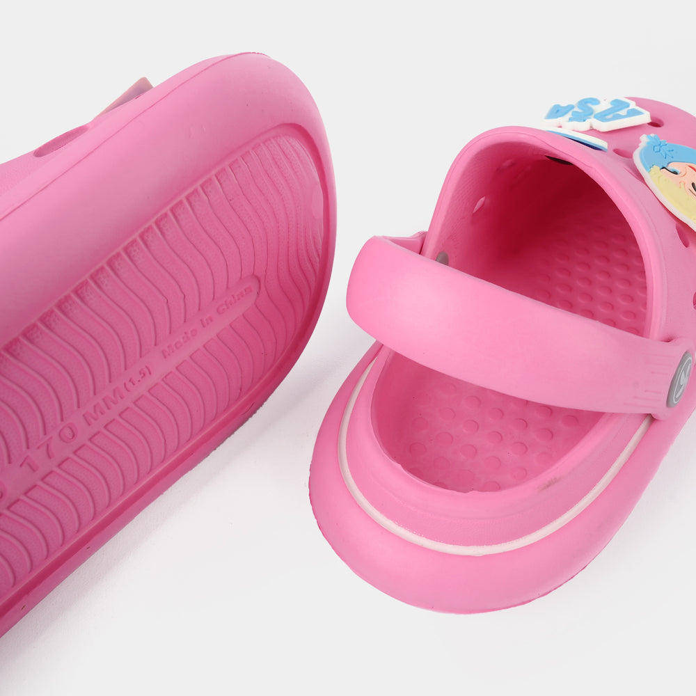 Girls Clogs 1012-13 - Fuchsia