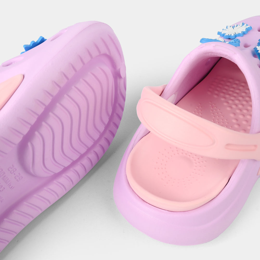 Girls Clogs 3503-7-PURPLE