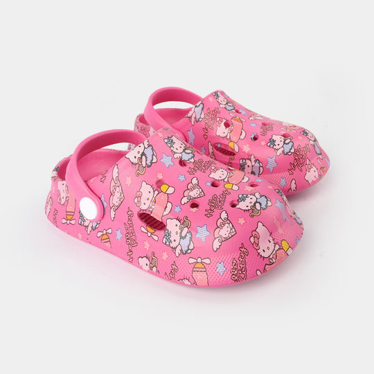 Girls Clogs 3501E - Fuchsia