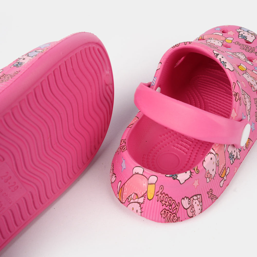 Girls Clogs 3501E - Fuchsia