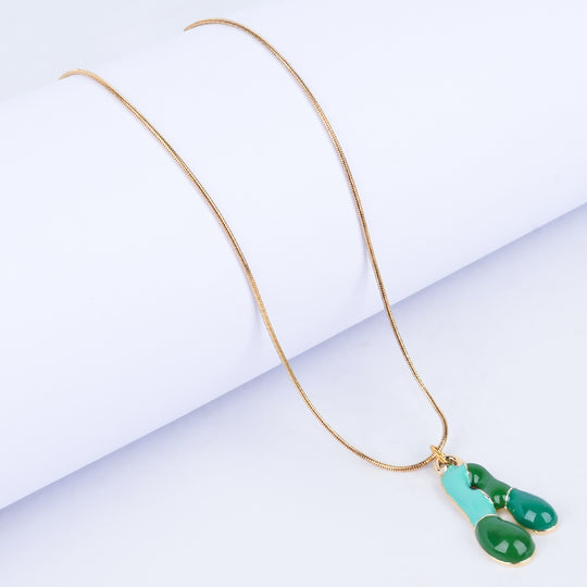 Trendy Alphabet Pendant Necklace for Girls