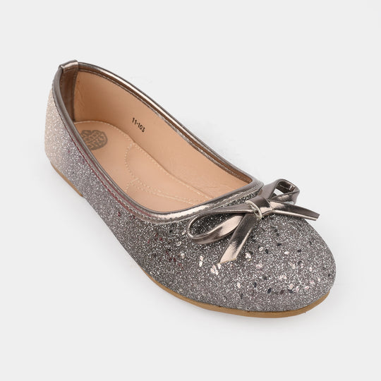 Girls Pumps 11-103-GREY