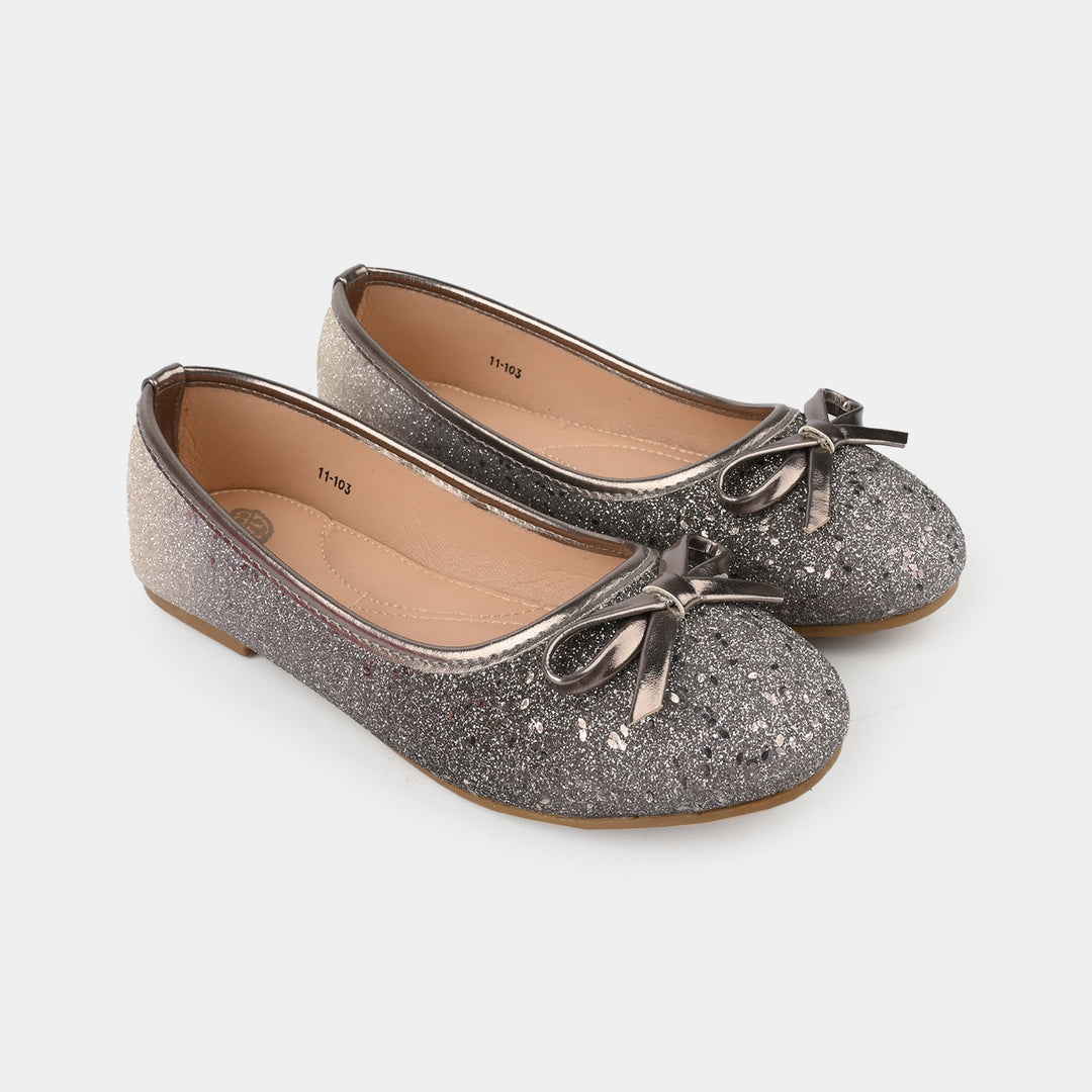 Girls Pumps 11-103-GREY