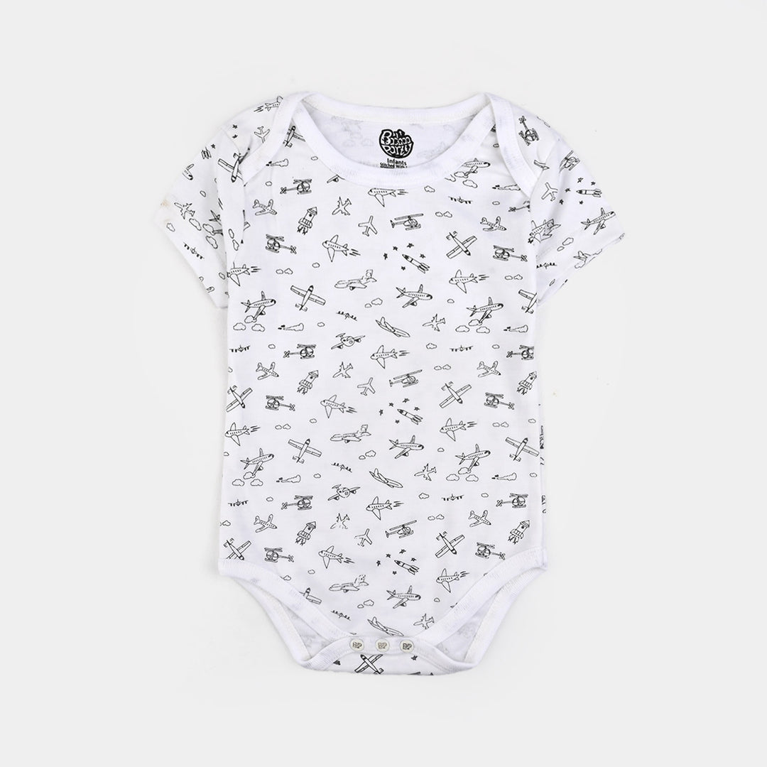 Pack OF 3 Infant Unisex Short Sleeves Romper/Bodysuit Set