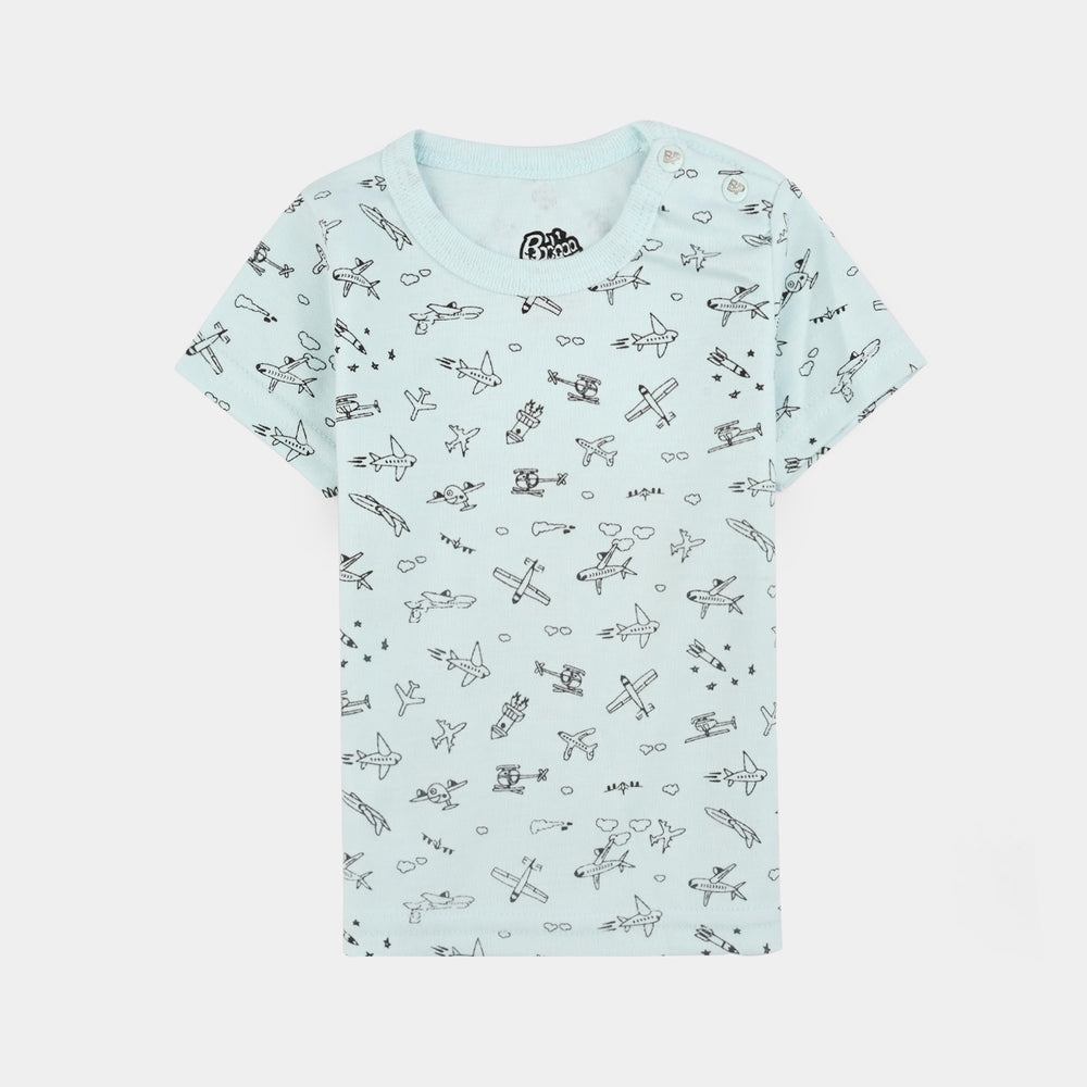 Pack Of 3 Infant Unisex Cotton Short Sleeves T-Shirt Set