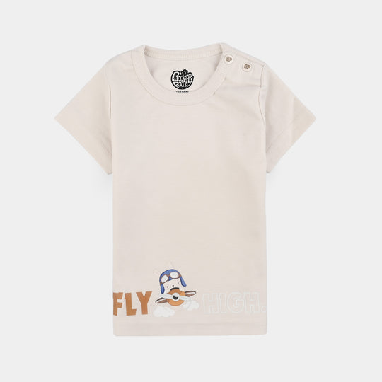 Pack Of 3 Infant Unisex Cotton Short Sleeves T-Shirt Set