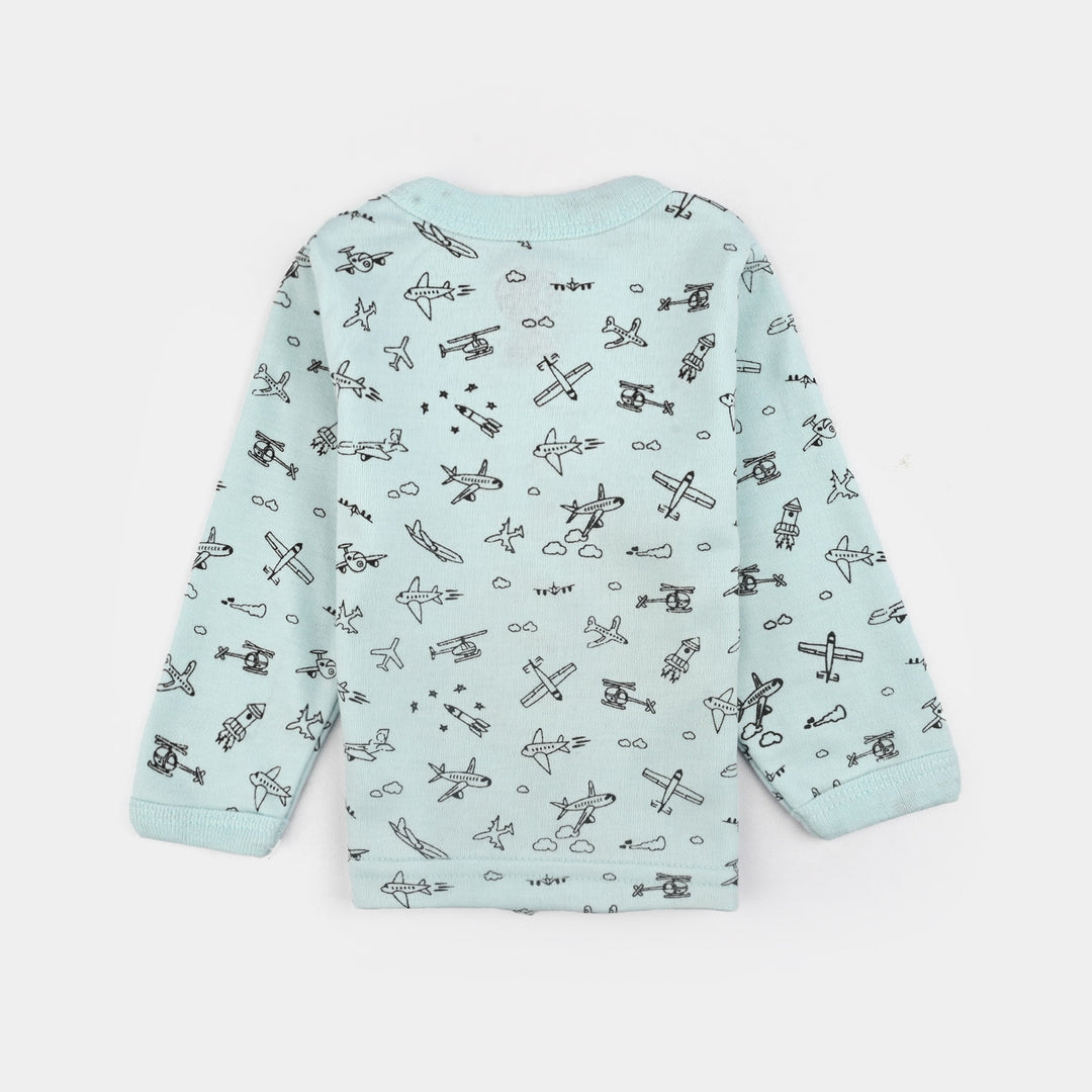 Infant Unisex Cotton Jabla Pajama Suit