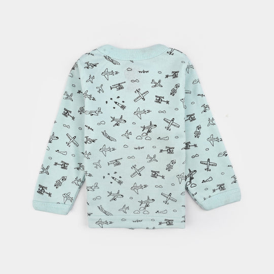 Infant Unisex Cotton Jabla Pajama Suit
