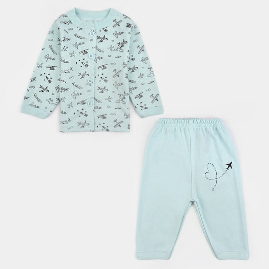 Infant Unisex Cotton Jabla Pajama Suit