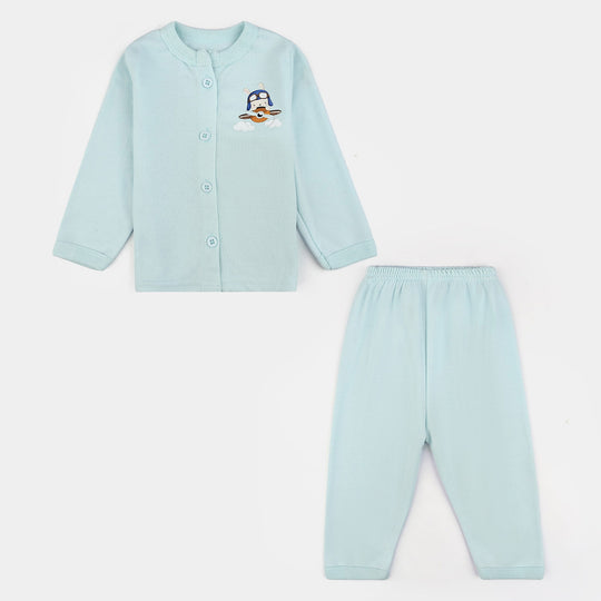 Infant Unisex Cotton Jabla Pajama Suit