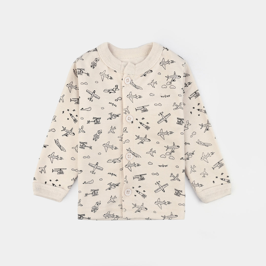 Infant Unisex Cotton Jabla Pajama Suit