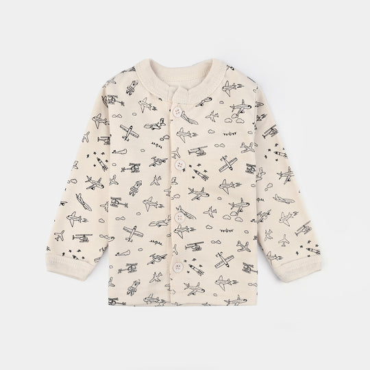 Infant Unisex Cotton Jabla Pajama Suit