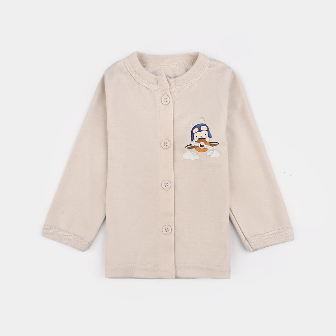 Infant Unisex Cotton 3Pcs Suit Set