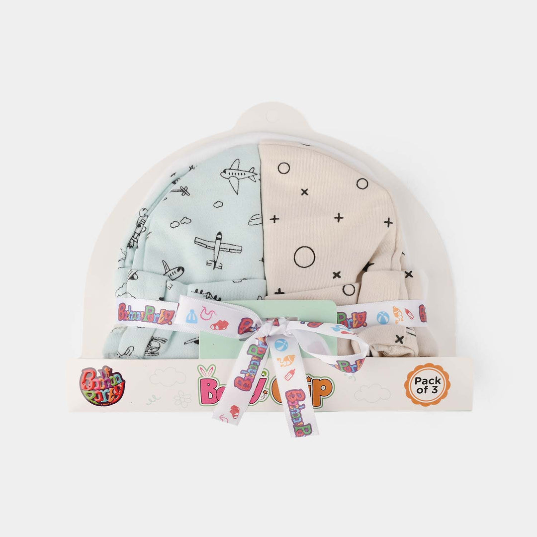Pack OF 3 Infant Cap Set