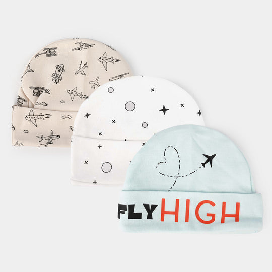 Pack OF 3 Infant Cap Set