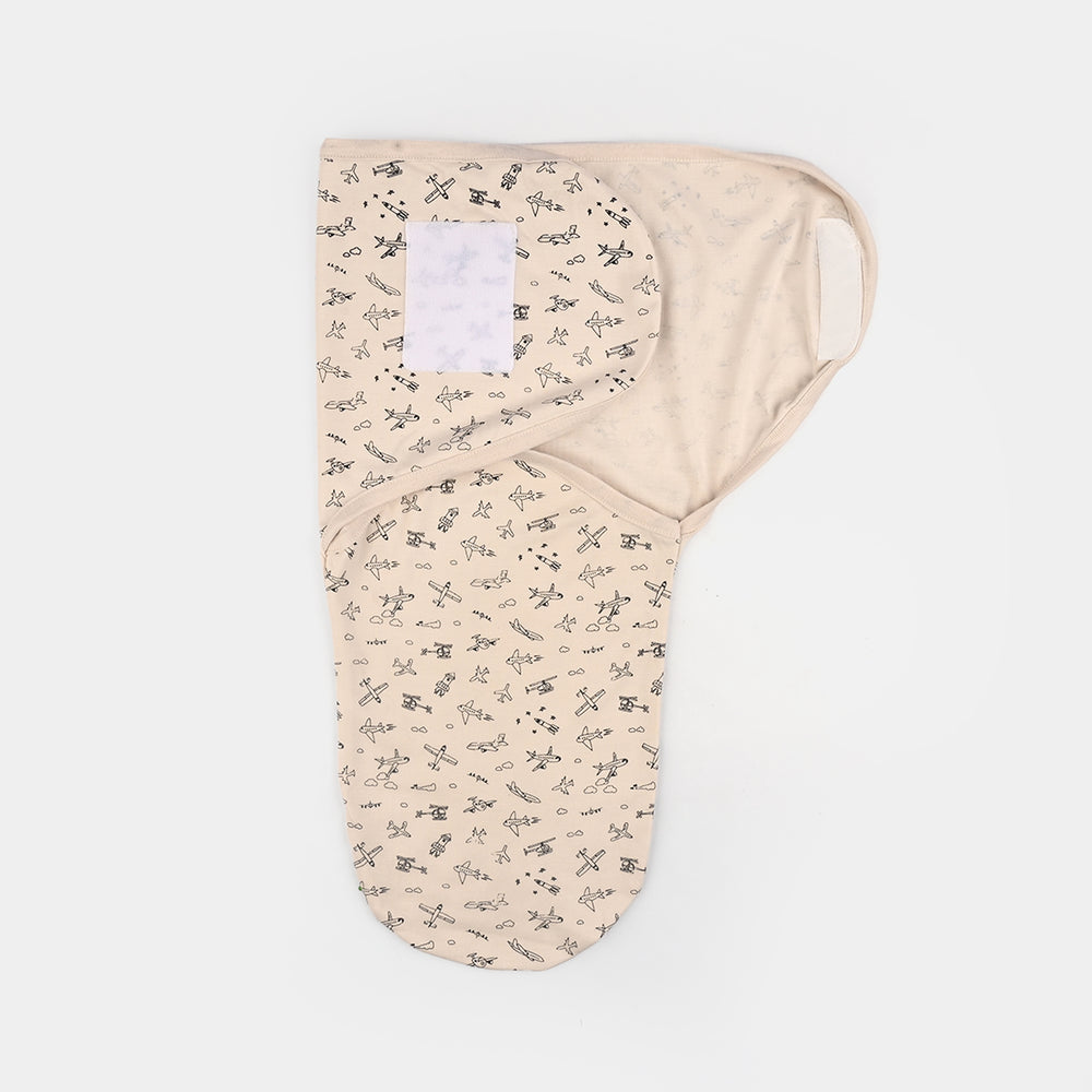 Baby Swaddle with Cap & Mittens Set