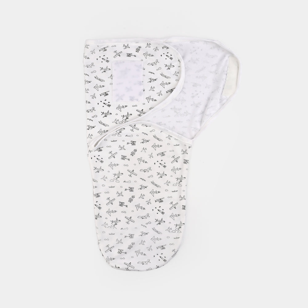 Baby Swaddle with Cap & Mittens Set